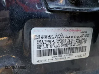 2006 Mitsubishi Lancer OZ-Rally with VIN JA3AJ86E16U059013, listed as a Copart auction lot 80056014 with 107,179 mi miles and Clean Title. Bid and sale history available at DreamBid. Image 12.