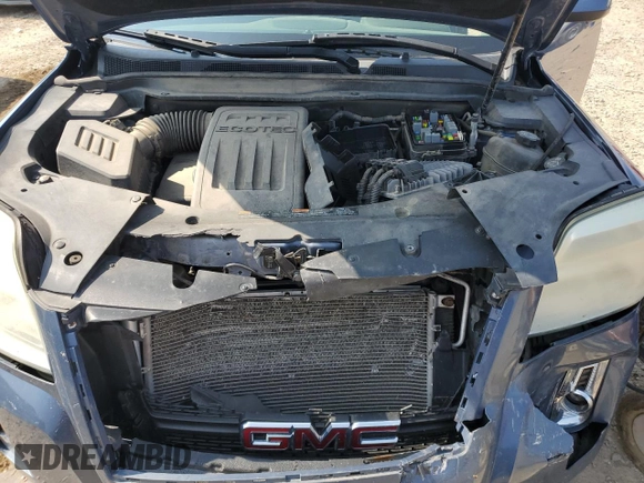 2011 GMC Terrain SLE-2 with VIN 2CTALSEC2B6377728, listed as a Copart auction lot 65539395 with 191,802 mi miles and Clean title. Bid and sale history available at DreamBid. Image 12.