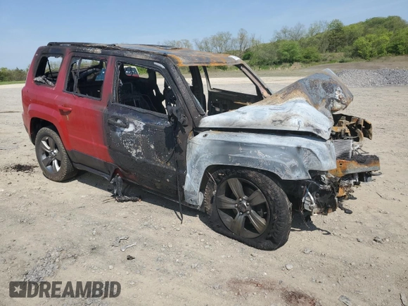 2017 Jeep Patriot Sport SE z VIN 1C4NJRBBXHD155603, wystawiony jako Copart lot #55185395 z przebiegiem Nie podano mil oraz Szkoda całkowita • Salvage title. Historia ofert i sprzedaży dostępna na DreamBid. Obrazek 4.