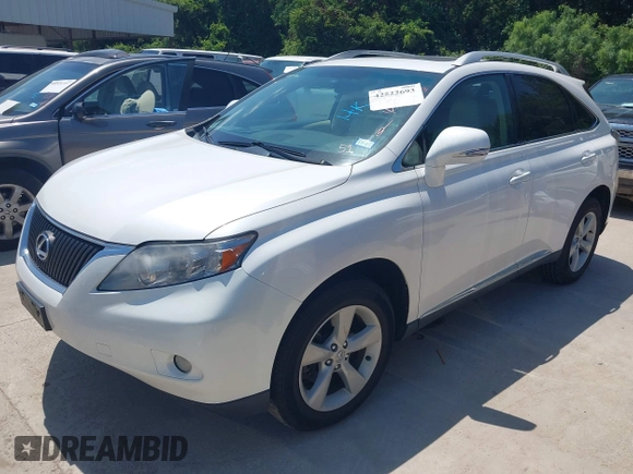 2010 Lexus RX 350 with VIN 2T2BK1BA4AC038283, listed as a IAAI auction lot 42522693 with 119,934 mi miles and . Bid and sale history available at DreamBid. Image 17.