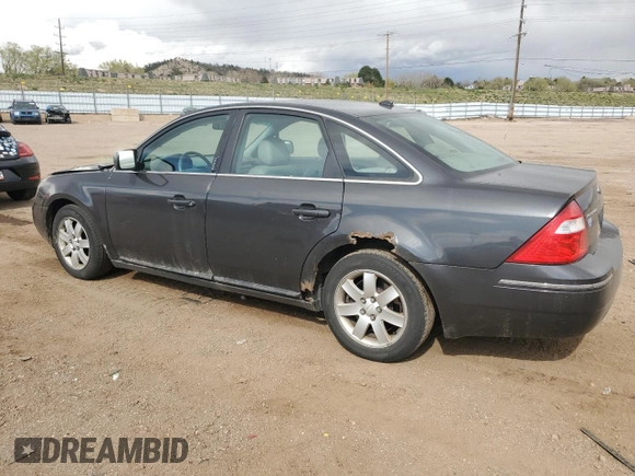 2007 Ford Five Hundred SEL z VIN 1FAFP24107G105360, wystawiony jako Copart lot #54726665 z przebiegiem 211 196 mil mil oraz Szkody całkowita. Historia ofert i sprzedaży dostępna na DreamBid. Obrazek 2.