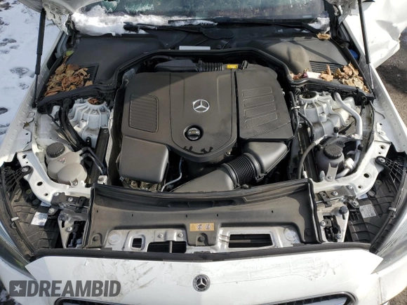 2022 Mercedes-Benz C 300 with VIN W1KAF4HB9NR039307, listed as a Copart auction lot 89340365 with 25,252 mi miles and Salvage Title. Bid and sale history available at DreamBid. Image 11.