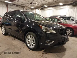 2020 Buick Envision Preferred with VIN LRBFXBSA0LD109853, listed as a IAAI auction lot 41371931 with 82,881 mi miles and . Bid and sale history available at carsss.com. Image 1.