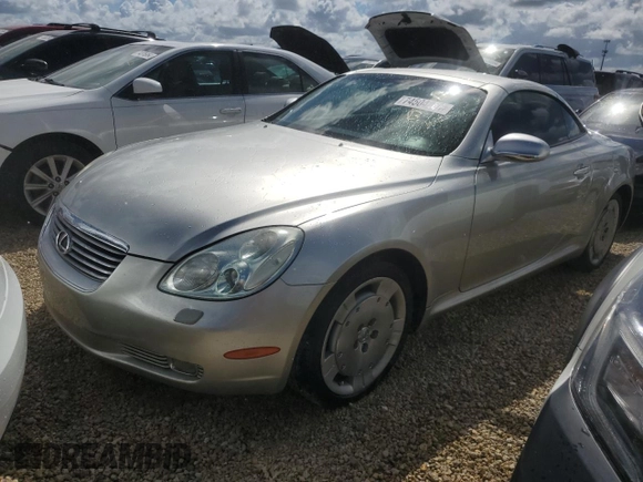 2003 Lexus SC 430 with VIN JTHFN48Y630046951, listed as a Copart auction lot 74504264 with Not Provided miles and Non Repairable. Bid and sale history available at carsss.com. Image 1.