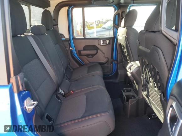 2023 Jeep Gladiator Mojave with VIN 1C6JJTEG7PL580727, listed as a Copart auction lot 48030215 with 12,707 mi miles and Salvage title. Bid and sale history available at DreamBid. Image 11.