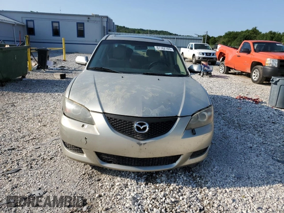 2004 Mazda 3 i with VIN JM1BK12F841134622, listed as a Copart auction lot 42541155 with Not Provided miles and Salvage Title. Bid and sale history available at DreamBid. Image 5.