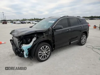 2024 GMC Terrain Denali with VIN 3GKALXEGXRL231017, listed as a Copart auction lot 86721694 with 2,232 mi miles and Salvage Title. Bid and sale history available at carsss.com. Image 1.