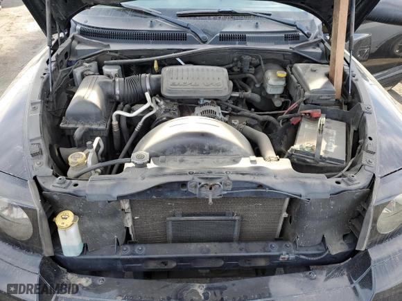 2006 Dodge Dakota SLT with VIN 1D7HE48K56S687447, listed as a Copart auction lot 74641494 with 174,798 mi miles and Salvage Title. Bid and sale history available at carsss.com. Image 11.