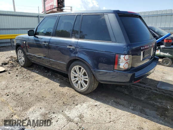 2011 Land Rover Range Rover HSE Lux with VIN SALMF1D41BA343179, listed as a Copart auction lot 62464155 with 170,248 mi miles and Salvage title. Bid and sale history available at DreamBid. Image 2.