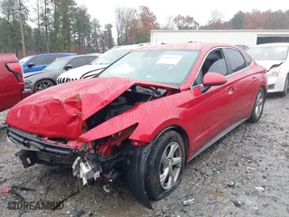 2020 Hyundai Sonata SE with VIN 5NPEG4JA9LH042996, listed as a IAAI auction lot 41013979 with 72,058 mi miles. Bid and sale history available at carsss.com. Image 2.