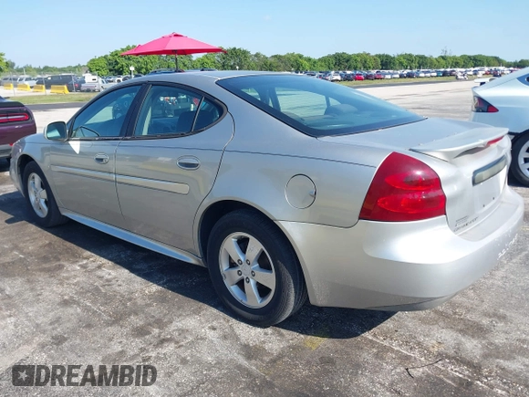 2008 Pontiac Grand Prix z VIN 2G2WP552081119135, wystawiony jako IAAI lot #42278099 z przebiegiem 96 220 mil mil oraz . Historia ofert i sprzedaży dostępna na DreamBid. Obrazek 3.