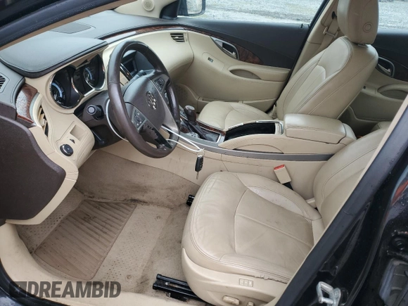 2012 Buick LaCrosse Premium 1 with VIN 1G4GE5E39CF249748, listed as a Copart auction lot 57691445 with 85,558 mi miles and Clean title. Bid and sale history available at DreamBid. Image 7.