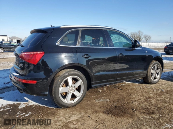2012 Audi Q5 3.2L Premium Plus with VIN WA1DKAFP0CA093309, listed as a Copart auction lot 86983384 with 134,738 mi miles and Salvage Title. Bid and sale history available at carsss.com. Image 3.