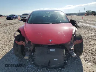 2018 Tesla Model 3 Long Range Battery with VIN 5YJ3E1EA0JF058425, listed as a Copart auction lot 52443635 with 80,722 mi miles and Salvage Title. Bid and sale history available at DreamBid. Image 5.