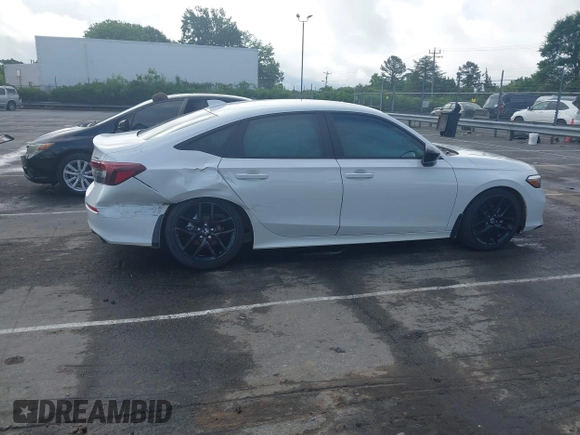 2025 Honda Civic Sport with VIN 2HGFE2F5XSH543480, listed as a IAAI auction lot 42229756 with 3,515 mi miles and . Bid and sale history available at DreamBid. Image 13.