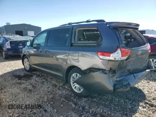 2011 Toyota Sienna XLE AAS with VIN 5TDYK3DC3BS036574, listed as a Copart auction lot 47177365 with 138,161 mi miles and Salvage Title. Bid and sale history available at carsss.com. Image 2.