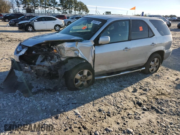 2004 Acura MDX with VIN 2HNYD18244H545021, listed as a Copart auction lot 88886785 with 0 mi miles and Salvage Title. Bid and sale history available at carsss.com. Image 1.