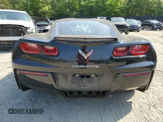 2015 Chevrolet Corvette 1LT with VIN 1G1YB2D71F5108082, listed as a Copart auction lot 53733785 with 67,448 mi miles and Salvage title. Bid and sale history available at DreamBid. Image 6.