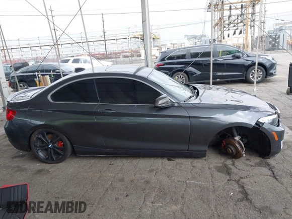 2014 BMW 2 Series 228i with VIN WBA1F5C5XEV255284, listed as a IAAI auction lot 41895642 with 62,079 mi miles and . Bid and sale history available at carsss.com. Image 14.