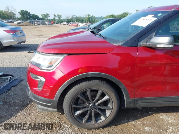 2018 Ford Explorer XLT with VIN 1FM5K7D88JGB99313, listed as a IAAI auction lot 42585157 with 67,331 mi miles and . Bid and sale history available at DreamBid. Image 21.