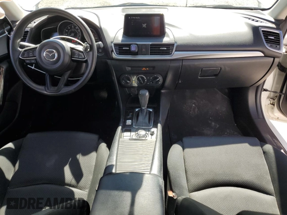 2017 Mazda 3 Sport with VIN 3MZBN1U77HM107818, listed as a Copart auction lot 50429485 with 45,603 mi miles and Salvage Title. Bid and sale history available at DreamBid. Image 8.