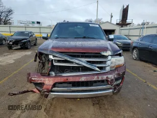 2017 Ford Expedition Platinum с VIN 1FMJU1MT8HEA25872, выставлен на аукционе Copart как лот 83593674 с пробегом 119 717 миль миль и Списание • Salvage title. История ставок и продаж доступна на DreamBid. Изображение 5.