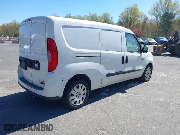 2018 Ram ProMaster City Cargo Tradesman with VIN ZFBERFAB6J6K38421, listed as a IAAI auction lot 42101849 with 105,587 mi miles and . Bid and sale history available at carsss.com. Image 4.