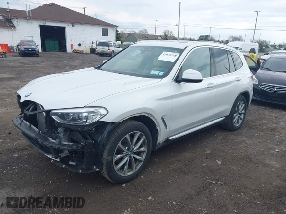 2019 BMW X3 xDrive30i with VIN 5UXTR9C5XKLE17238, listed as a IAAI auction lot 42030258 with 48,192 mi miles. Bid and sale history available at carsss.com. Image 20.