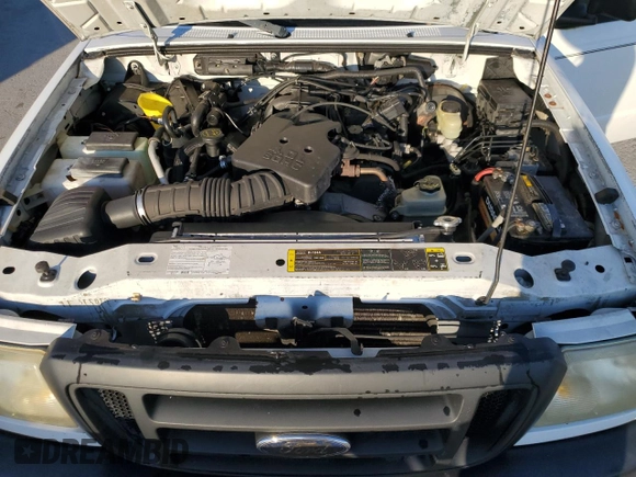 2005 Ford Ranger XL Fleet with VIN 1FTYR10E55PA61711, listed as a Copart auction lot 75602574 with 250,354 mi miles and Salvage Title. Bid and sale history available at carsss.com. Image 11.