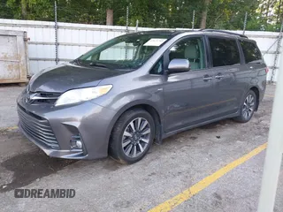2020 Toyota Sienna XLE with VIN 5TDDZ3DC3LS235149, listed as a IAAI auction lot 42621780 with 92,331 mi miles and . Bid and sale history available at DreamBid. Image 2.