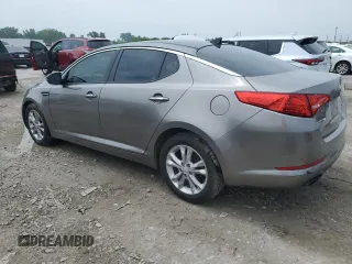 2013 Kia Optima EX with VIN 5XXGN4A78DG180450, listed as a Copart auction lot 58925375 with 131,479 mi miles and Salvage title. Bid and sale history available at DreamBid. Image 2.