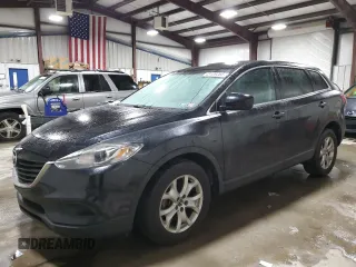 2015 Mazda CX-9 Touring with VIN JM3TB3CA1F0468056, listed as a Copart auction lot 43109265 with 82,621 mi miles and Salvage Title. Bid and sale history available at carsss.com. Image 1.