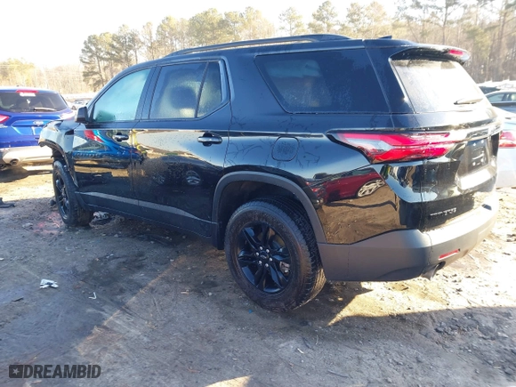 2022 Chevrolet Traverse LS with VIN 1GNERFKW4NJ186537, listed as a IAAI auction lot 41324819 with 91,099 mi miles. Bid and sale history available at carsss.com. Image 3.