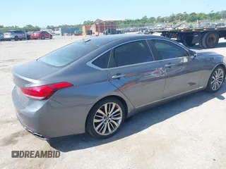 2015 Hyundai Genesis 5.0L with VIN KMHGN4JF4FU024633, listed as a IAAI auction lot 42187544 with 185,178 mi miles. Bid and sale history available at carsss.com. Image 4.