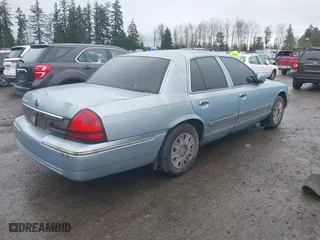 2007 Mercury Grand Marquis GS with VIN 2MEFM74V27X618105, listed as a IAAI auction lot 41872936 with 1 mi miles. Bid and sale history available at carsss.com. Image 4.