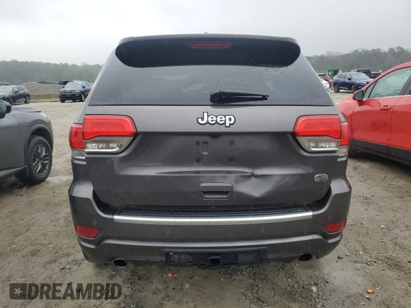 2018 Jeep Grand Cherokee High Altitude with VIN 1C4RJECG9JC221896, listed as a Copart auction lot 43239165 with 101,603 mi miles and Clean title. Bid and sale history available at DreamBid. Image 6.