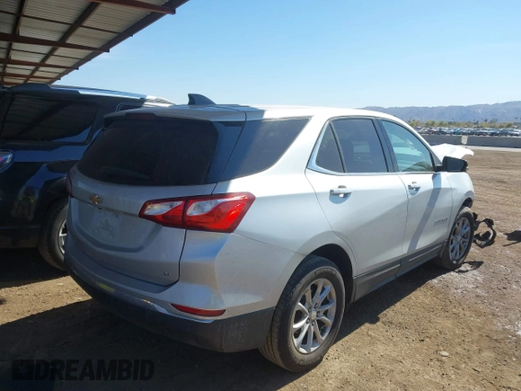 2020 Chevrolet Equinox LT with VIN 3GNAXKEV3LS606963, listed as a IAAI auction lot 41611757 with 72,535 mi miles and . Bid and sale history available at carsss.com. Image 4.
