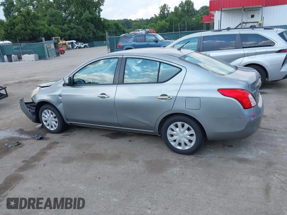 2012 Nissan Versa SV with VIN 3N1CN7AP7CL819956, listed as a IAAI auction lot 42578855 with 57,245 mi miles and . Bid and sale history available at DreamBid. Image 14.