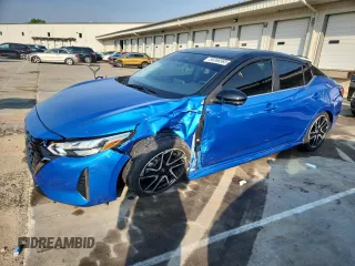 2024 Nissan Sentra SR with VIN 3N1AB8DV6RY371897, listed as a Copart auction lot 59366985 with 6,431 mi miles and Salvage title. Bid and sale history available at DreamBid. Image 1.