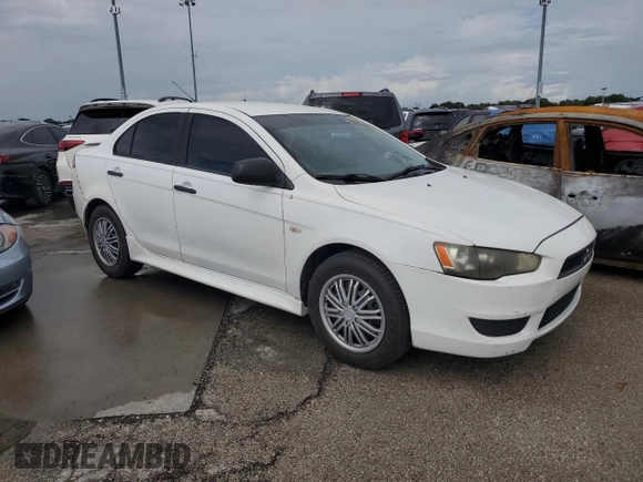2010 Mitsubishi Lancer DE with VIN JA32U1FU2AU027030, listed as a Copart auction lot 73602924 with 184,968 mi miles and Non Repairable. Bid and sale history available at carsss.com. Image 4.