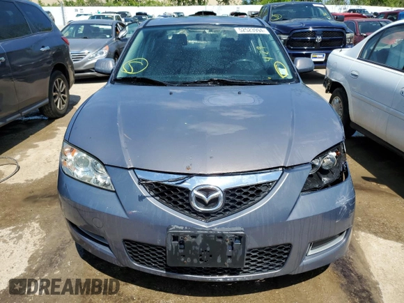 2007 Mazda 3 i Touring with VIN JM1BK12F771613103, listed as a Copart auction lot 52523994 with 259,387 mi miles and Salvage Title. Bid and sale history available at DreamBid. Image 5.