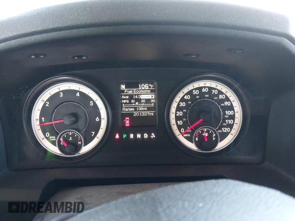 2014 Ram 1500 Express with VIN 1C6RR7FT3ES137976, listed as a IAAI auction lot 42011408 with 201,337 mi miles. Bid and sale history available at carsss.com. Image 7.