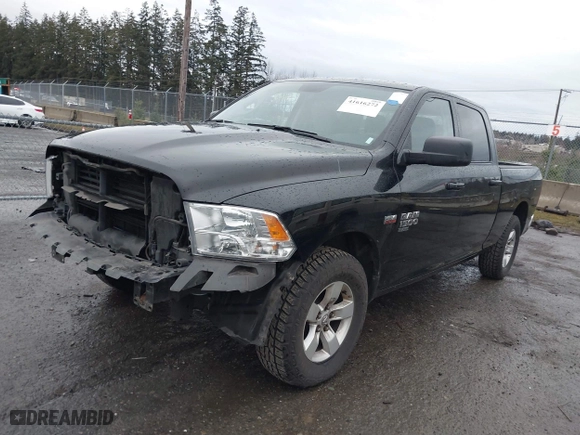 2021 Ram 1500 Classic SLT with VIN 1C6RR6TT9MS550157, listed as a IAAI auction lot 41616272 with 64,220 mi miles. Bid and sale history available at carsss.com. Image 18.