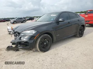 2016 BMW X6 xDrive50i z VIN 5UXKU6C54G0R34324, wystawiony jako Copart lot #55218765 z przebiegiem 91 826 mil mil oraz Szkoda całkowita • Salvage title. Historia ofert i sprzedaży dostępna na DreamBid. Obrazek 1.