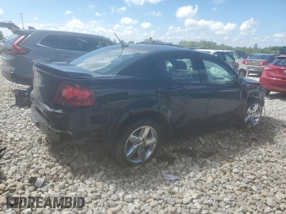 2011 Dodge Avenger Lux with VIN 1B3BD2FG3BN544061, listed as a Copart auction lot 61254994 with 102,227 mi miles and Clean Title. Bid and sale history available at DreamBid. Image 3.