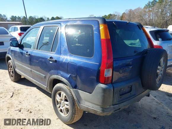 2002 Honda CR-V EX with VIN JHLRD78832C026918, listed as a IAAI auction lot 41600006 with 242,054 mi miles. Bid and sale history available at carsss.com. Image 3.