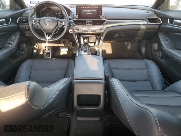 2019 Honda Accord Sport with VIN 1HGCV1F35KA046086, listed as a Copart auction lot 55539125 with 72,305 mi miles and Salvage Title. Bid and sale history available at DreamBid. Image 8.