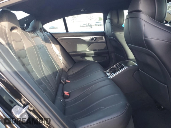 2021 BMW 8 Series M850i with VIN WBAGV8C00MCF81403, listed as a Copart auction lot 47322095 with Not provided miles and Salvage title. Bid and sale history available at DreamBid. Image 10.