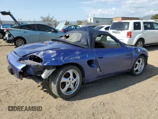 1998 Porsche Boxster с VIN WP0CA2989WU626453, выставлен на аукционе Copart как лот 54971925 с пробегом 116 461 миль миль и На запчасти • Non repairable. История ставок и продаж доступна на DreamBid. Изображение 3.