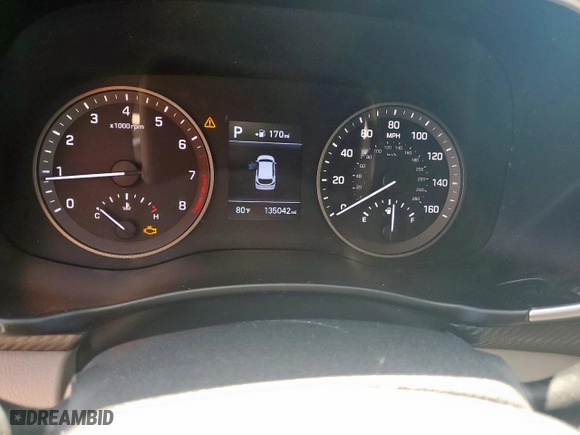 2020 Hyundai Tucson Sport with VIN KM8J33AL8LU163140, listed as a Copart auction lot 54367865 with 135,042 mi miles and Clean Title. Bid and sale history available at carsss.com. Image 9.